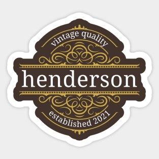 Henderson Sticker